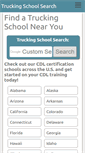 Mobile Screenshot of localtruckingschools.com