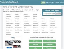 Tablet Screenshot of pennsylvania.localtruckingschools.com