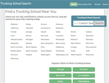 Tablet Screenshot of louisiana.localtruckingschools.com